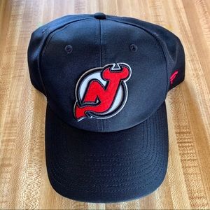 NHL New Jersey adjustable hat